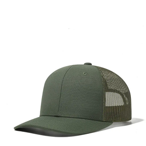 Blank Mesh Trucker <b>Cap</b> 5 Panel Cotton Twill Snapback <b>Hat</b> Custom Logo Embroidery Baseball <b>Cap</b> OEM ODM Wholesale Manufacturer Qual - Product Image 3