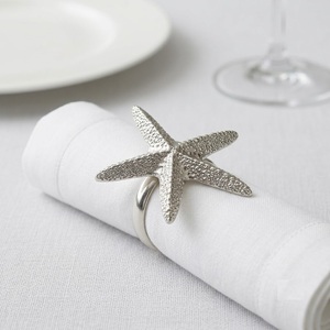 Factory Price Modern Star Shape Metal Napkin Ring Set Silver Plated Alloy Wire <b>Table</b> Serviette Buckle <b>For</b> Ramadan Holiday Hotels - Product Image 5