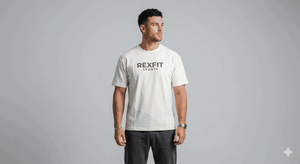 Boxy Fit <b>Tshirt</b> Men's 100% Cotton Drop Shoulder Heavyweight High Quality Screen Print Custom Round Neck Oversize t Shirt for Men - Product Image 6
