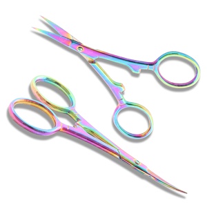 Blunt-Blade Tip Nail Cuticle <b>Scissors</b> Multi Purpose Eyebrows Eyelashes <b>Mustache</b> <b>Scissors</b> Small Manicure <b>Scissors</b> for Men Women - Product Image 6
