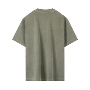 Camisetas de Algodón 100% para Hombre con Logotipo Personalizado, de Lujo, con Mangas Cortas, Tela de Algodón Americano Grueso, Estilo Casual de Verano - Product Image 2