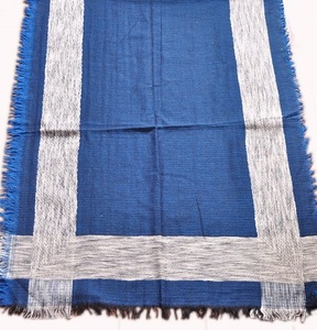 Bufanda de algodón modal con diseño jacquard, bufanda larga de invierno tejida, bufanda tradicional - Product Image 4