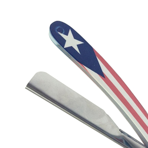 Navaja de Afeitar Recta Reutilizable, Navaja de Afeitar Profesional para Barbería, Navaja de Afeitar Plegable de Acero Inoxidable para Hombre, Proveedor Mayorista - Product Image 3