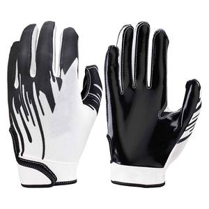 Guantes de Fútbol Americano Súper Adhesivos para Receptor, Guantes de Campo con Logotipo Personalizado para Clima Frío, Guantes de Rugby a Precio Económico - Product Image 6