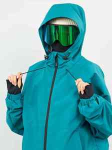 Chaqueta de Esquí Impermeable para Mujer, con Costuras Selladas, Cortavientos, Holgada, para Snowboard y Actividades al Aire Libre - Product Image 6