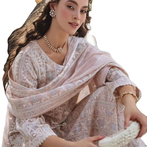 Achetez maintenant pour belle Viscose GEORGETTE Tissu Salwar Foil Print Wedding & Party Wear pour la mariée pour des occasions spéciales - Product Image 1