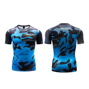 T-shirt de sport pour homme, respirant, à séchage rapide, anti-transpiration, pour la course et le basketball, éco-responsable, manches longues - Product Image 1