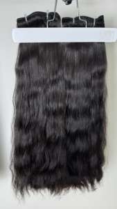 Trama vietnamita Cabello humano virgen Rizado Suelto Paquete de ondas profundas 30 pulgadas Longitud estirada Estilo de onda natural Proveedor de cabello superior - Product Image 4