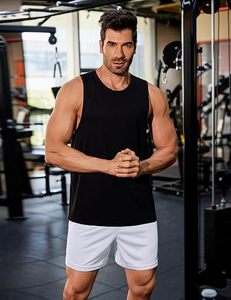 Shorts de sport respirants pour hommes, tricotés, pour la course et la gym, avec logo personnalisé, 5 pouces, décontractés, 100 % polyester brodé - Product Image 2