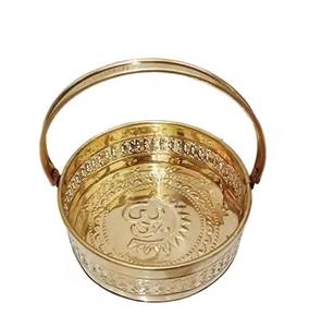 Cesta organizadora de metal para mesa de comedor, cesta de regalo para frutas y pan, cesta de almacenamiento, cesta para empaquetar regalos. - Product Image 2