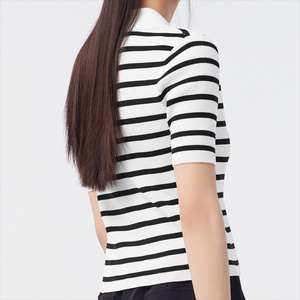 เสื้อโปโลผ้าฝ้ายสั่งทำพิเศษ MOQ ต่ำ ขายส่ง สไตล์ลำลองสำหรับผู้ใหญ่ ไซส์ฤดูร้อน เสื้อแขนสั้นทันสมัย ผู้ผลิตเสื้อผ้า - Product Image 3
