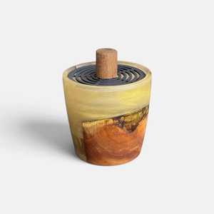 Quemador de Incienso Árabe Tradicional de Madera, Difusor de Aromaterapia Catalítico de Resina, Quemador de Varillas de Incienso - Product Image 3
