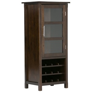 Handcrafted Teak Wood Premium Wine Cabinet 12-Bottle Tabletop Rectangle Mid Century Modern Eco-friendly Durable - Product Image 2