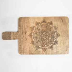 Tabla de Cortar de Madera Hecha a Mano de Alta Calidad, Ecológica, Fácil de Limpiar, Apta para Lavavajillas, Utensilio de Cocina para Uso Doméstico, Calidad de Exportación - Product Image 3