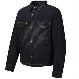Chaqueta de Mezclilla para Motociclistas, Diseño Nuevo, Color Sólido, Estilo Urbano - Product Image 2