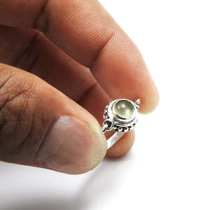 New Designer Light Weight Bohemian Jewelry Brilliant Round Cut Citrine Gemstone <b>Ring</b> <b>Crafted</b> From Solid 925 Sterling Silver - Product Image 2