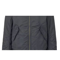 Veste pour homme personnalisée OEM, broderie en nylon, veste bomber MA1 personnalisée pour homme