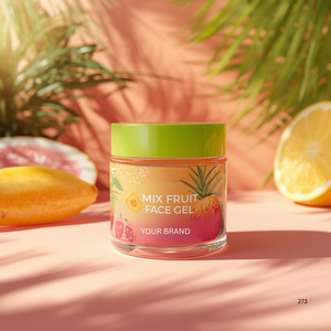 Gel Facial Mixto de Frutas con Extractos Naturales de Frutas, Gel Hidratante e Iluminador para el Cuidado de la Piel, ODM OEM - Product Image 2