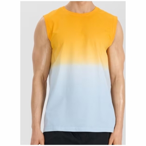 เสื้อกล้ามผู้ชายแขนกุดผ้าฝ้ายระบายอากาศได้ดีมีสไตล์และทันสมัย - Product Image 5