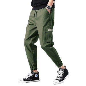 Custom Acid Wash Cargo Pants Vintage Streetwear Cargo <b>Trousers</b> Heavyweight Cotton Custom Logo Embroidery OEM ODM Wholesale - Product Image 1
