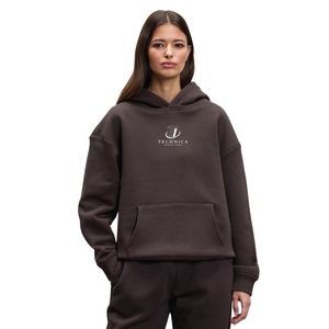Sweat-shirt à capuche en néoprène pour femme, coupe décontractée, manches longues, haut décontracté confortable pour tous les jours, vêtements streetwear, personnalisable OEM ODM - Product Image 1