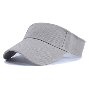 Casquette de sport unisexe à visière unie, protection solaire, personnalisable avec logo brodé, sans dessus - Product Image 5