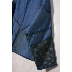 Chaqueta Boho India Kantha, Chaqueta Vintage de Algodón Hecha a Mano, Chaqueta de Invierno para Mujer - Product Image 4