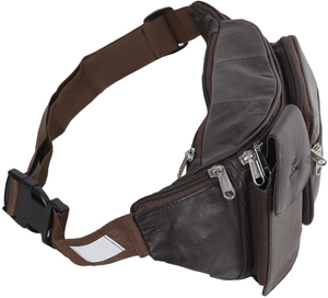 Sac de Poitrine et Bandoulière de Voyage en Gros pour Homme, Sacoche de Ceinture Sportive, Portefeuilles de Luxe en Cuir Véritable - Product Image 5