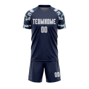 Uniforme de Fútbol al por Mayor, 100% de Alta Calidad, Cómodo y Transpirable, Uniforme de Fútbol de Manga Corta Unisex en Venta - Product Image 6