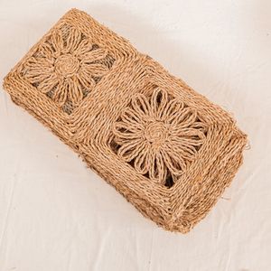 Wholesale Eco Friendly Natural Seagrass <b>Rug</b> Handwoven Seagrass Carpet for Living Room Bedroom Decor - Product Image 2