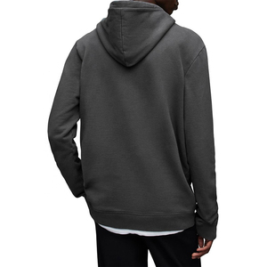 Sudadera con Capucha Gris para Hombre, de Algodón, Felpa Francesa, Corte Regular, Informal, para Otoño - Product Image 5