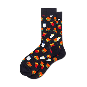 Chaussettes tendance créatives de haute qualité pour femmes, chaussettes à motifs de dessins animés, respirantes, grande taille, chaussettes en coton à tube haut - Product Image 3