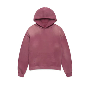 เสื้อฮู้ดดี้ผู้ชายรุ่น Sunfade ดีไซน์ปี 2026 พรีเมียมแบบวอชด์ สไตล์สตรีทแฟชั่น พร้อมบริการ OEM ODM - Product Image 1
