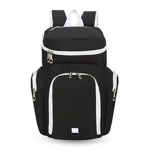 Modern Travel Fitness Duffle <b>Backpack</b> PVC 30-<b>40L</b> Capacity Lightweight Black Color Factory Custom Logo ARGOZ IMPEX AI-DB-66 - Product Image 1