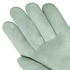 Custom Logo Full Grain Protective Farming Safety Sheepskin Leather Hand Driving <b>Driver</b> Rigger Garden Work <b>Gloves</b> - Product Image 4