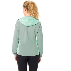Women Color Block Soft Shell Jacket Lightweight Hooded Zip Up Spring <b>Outdoor</b> Coat Women's Thermal <b>Outdoor</b> Softshell - Product Image 5
