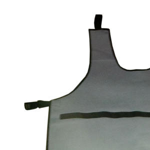 Delantal de cuero duradero diseñado para trabajadores de metalurgia y montadores. Delantal de soldadura diseñado para protección contra chispas fuertes y exposición a abrasión. - Product Image 4