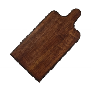 แผ่นไม้ไผ่วอลนัททรงสี่เหลี่ยมสำหรับหั่นเสิร์ฟชาร์คิวรี่มะม่วงทำจากเรซิน - Product Image 2