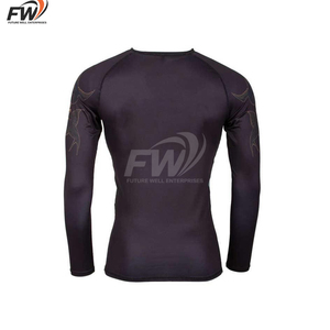 Ropa Deportiva Personalizada con Logotipo para Hombre, Ropa de Gimnasio y MMA, Camiseta de Manga Corta para Natación con Estampado Personalizado - Product Image 5