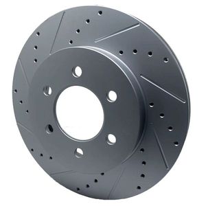 Dischi Freno Anteriori Forati ad Alte Prestazioni per Ford F-150 e Lincoln Mark TL 4WD 2004-2008 - Product Image 3