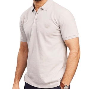 Camisetas Polo de Algodón Transpirables Anti-Pilling de Color Liso Tallas Grandes al por Mayor de Alta Calidad para Hombre 2027 - Product Image 1