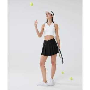 2025 jupes de tennis athlétiques pour femmes avec poches shorts intérieurs en petites et petites tailles OEM équipe Polyester Tennis Wear Logo personnalisé - Product Image 3