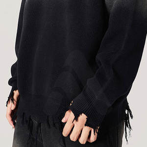 Suéter Casual para Hombre 2026, Cuello Redondo, Estilo Urbano, Tejido Suave, 100% Algodón, Transpirable, Talla Adulto - Product Image 4