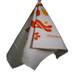 Essuie-tout de cuisine 100% coton biologique, hypoallergénique, séchage rapide, absorption facile, tricoté, motif floral, recyclable, avec bande de fixation - Product Image 3