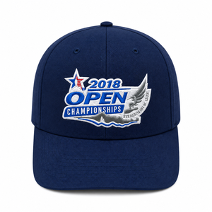 Casquette de baseball brodée Open Championships Speedflick Club, unisexe, ajustable, 6 panneaux, bleu, coton, décontractée - Product Image 2