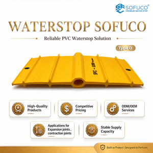 Waterstop PVC Industrial tanks 100% Virgin PVC Resin 2 Years Warranty O-Shape (Expansion) Vietnam Model O Waterstop - SP Type - Product Image 2