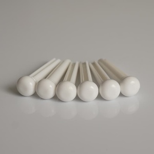 Venta al por mayor de pasadores de puente de guitarra acústica de hueso para guitarra folk, piezas de repuesto, artesanía natural - Product Image 3