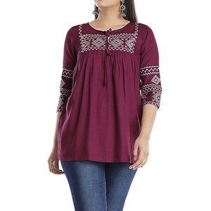 เสื้อผู้หญิงแฟชั่นลำลองทันสมัย สวมใส่สบาย ดีไซน์เรียบง่าย เหมาะสำหรับใส่ในชีวิตประจำวันและสไตล์ที่เรียบง่าย - Product Image 1