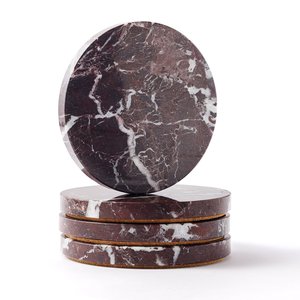 natural travertine <b>coaster</b> round stone <b>coaster</b> <b>cork</b> base drink <b>coaster</b> cup <b>coaster</b> coffee <b>coaster</b> tea <b>coaster</b> handmade <b>coaster</b> - Product Image 6