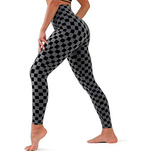 <b>Women</b>’s High Waist Tummy Control <b>Leggings</b> Soft Second Skin Workout Yoga Pants <b>4</b>-Way Stretch Non See Through Polyester Spandex - Product Image 6